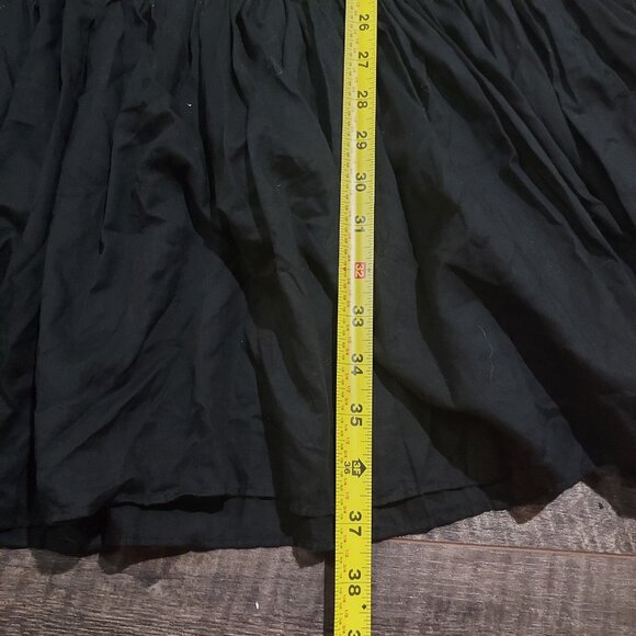 Lucky Brand Peasant Boho Beach Sundress Vneck Ruffled Lined Midi Size L NWT - Picture 9 of 14